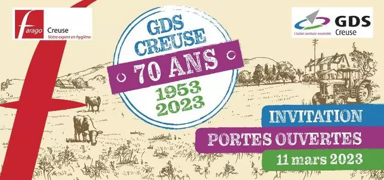 11 mars 2023 : 12es portes ouvertes GDS Creuse et Farago Creuse