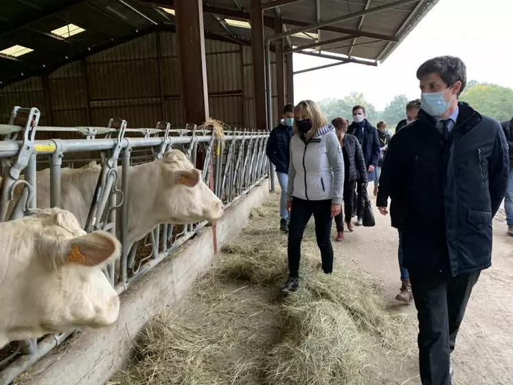 La visite d’exploitation a clôturé une journée intense de réunions sur l’export et la PAC.