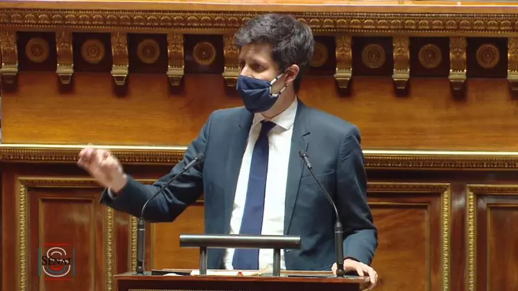 Julien Denormandie au Sénat le 13 avril dernier.