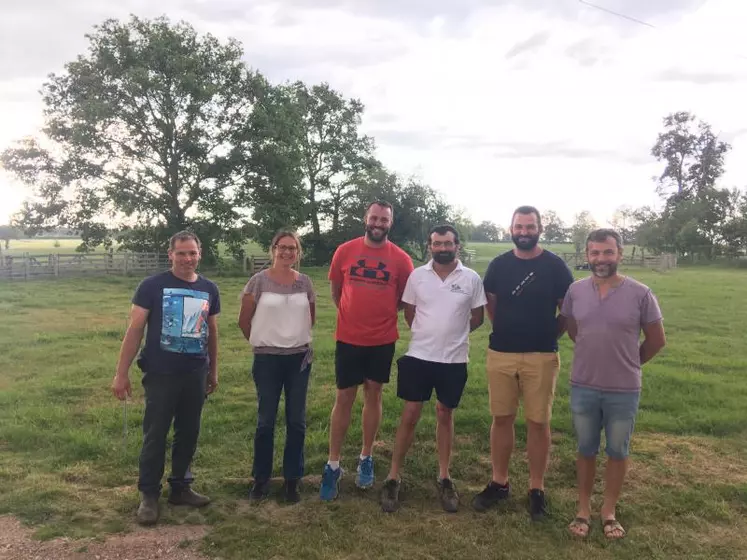 Journée portes ouvertes chez Florent Jasserand le 3 juin 2021.