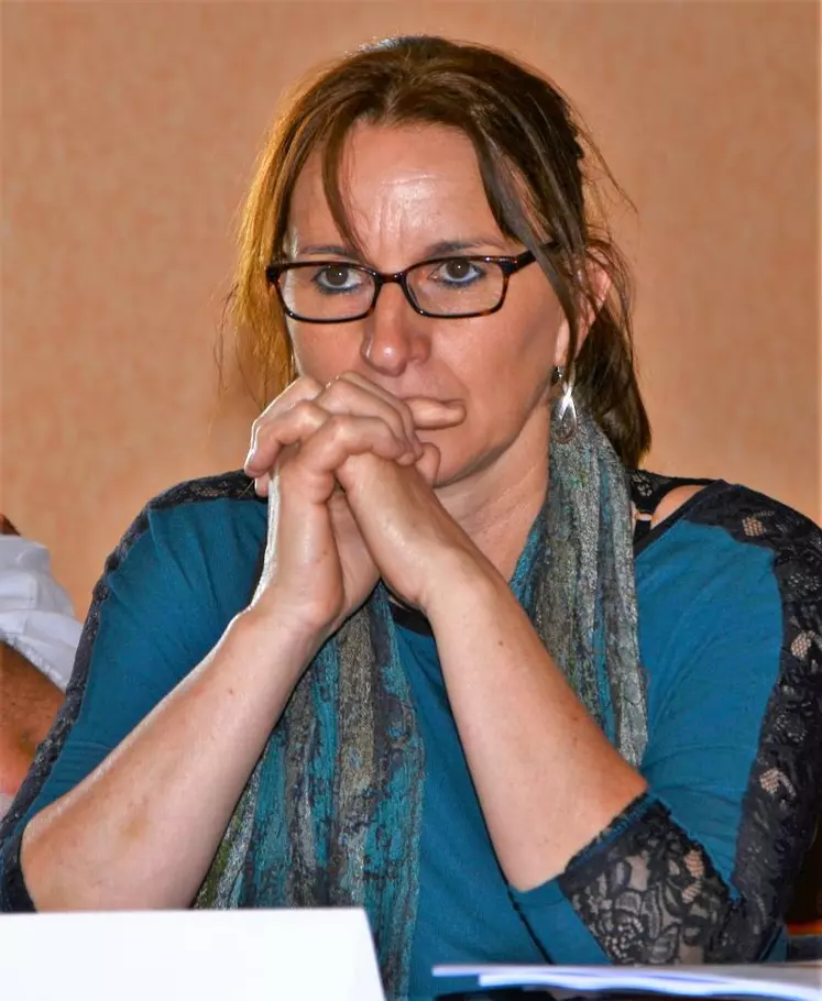 Michèle Boudoin, présidente de la Fédération nationale ovine.