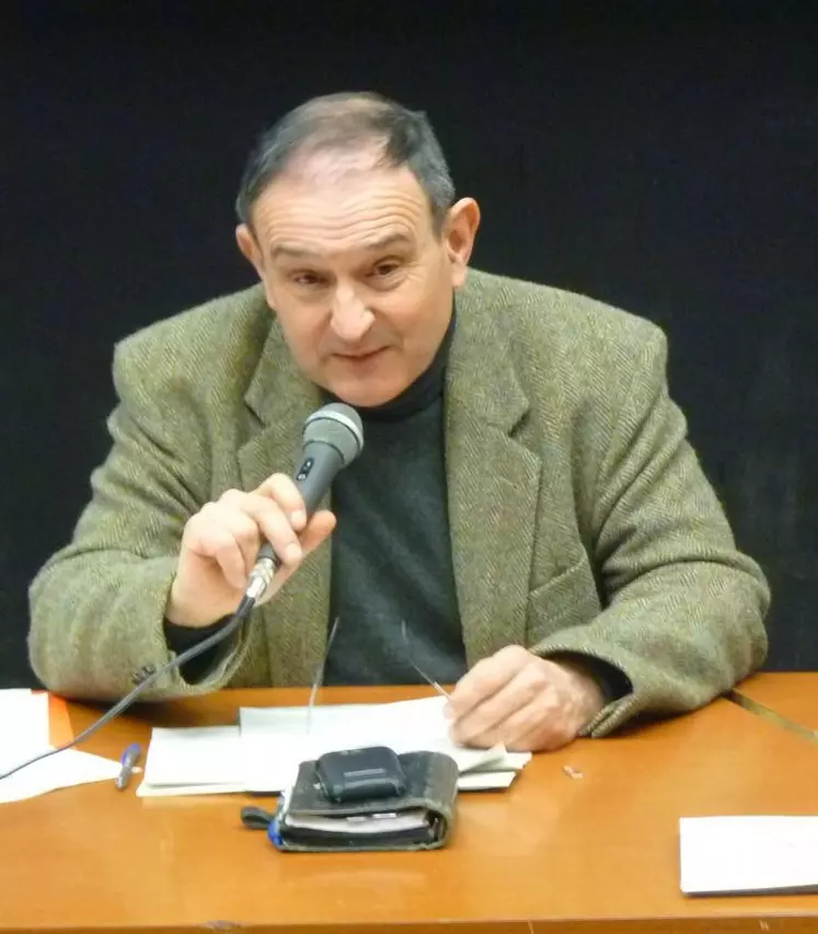 Jean Maison, président d'Interbio.