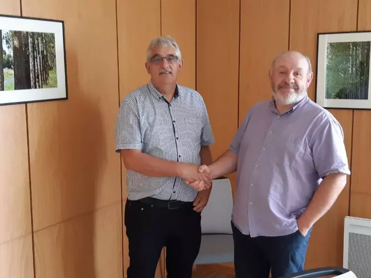 Didier Papin a succédé à Bruno Gausson à la tête de l’ANEFA Limousin.