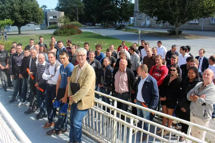 Les rencontres de l'installation 2015 ont eu lieu au lycée agricole d'Ahun.