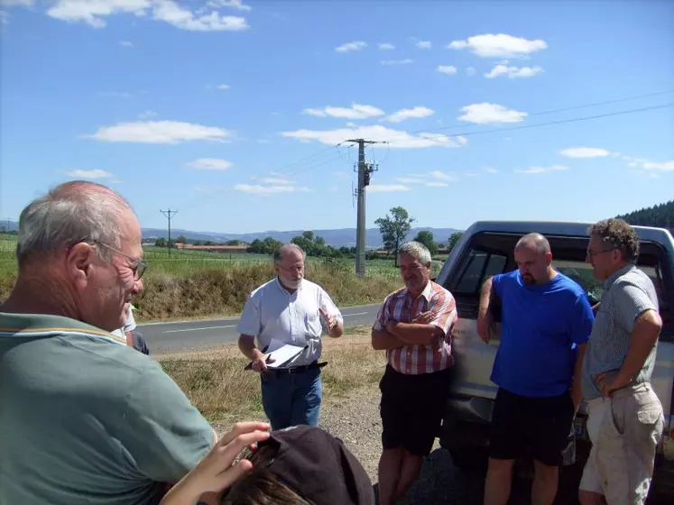 Les agriculteurs du canton de Lavoûte-Chilhac sont venus décrire leur situation au comité d’expertise