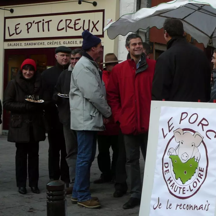 La présence de M. Wauquiez est perçue comme un encouragement.