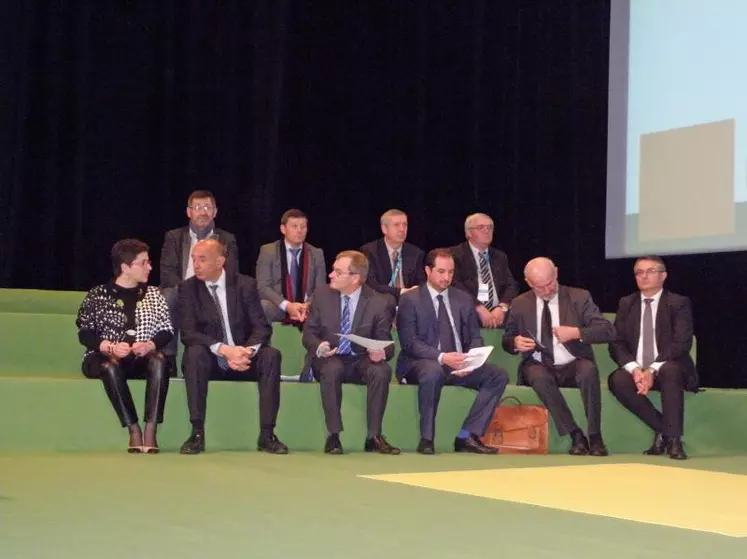 Le Conseil d’administration de la FNSafer lors du congrès de La Rochelle.