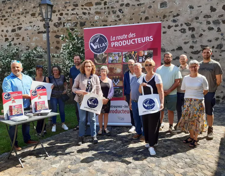 Le 15 juin, la route des producteurs du Velay a fait l'objet d'une présentation à l'Hôtel-Dieu au Puy.