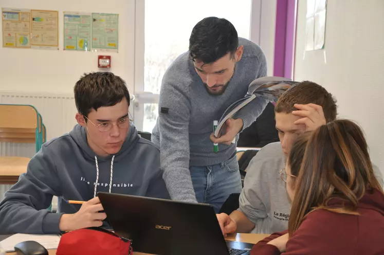 La formation des jeunes, préalable indispensable à l’installation en agriculture.