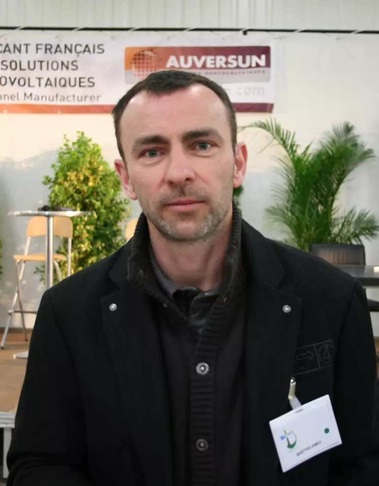 André Barthelemy, éleveur ovin à Saugues