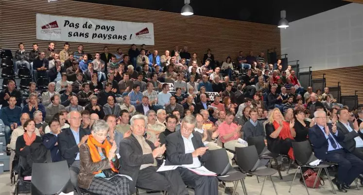 350 personnes sont venues en Corrèze, vendredi dernier. Les responsables professionnels du grand Massif central étaient présents en force, tout comme les élus de ce territoire.