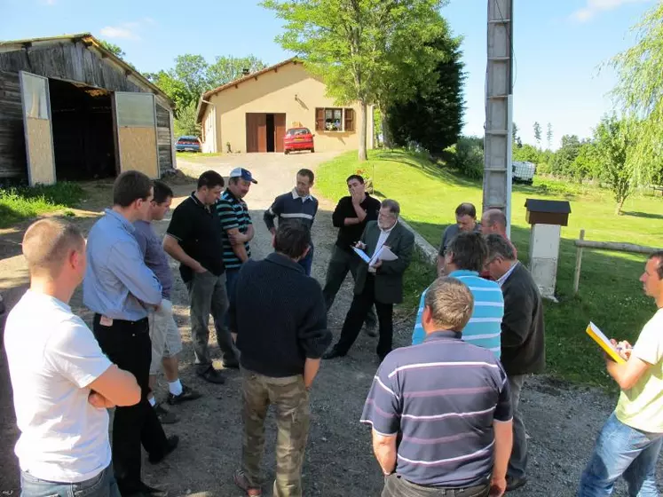 Le comité départemental d’expertise des calamités agricoles a rendu visite à 10 exploitations du département.