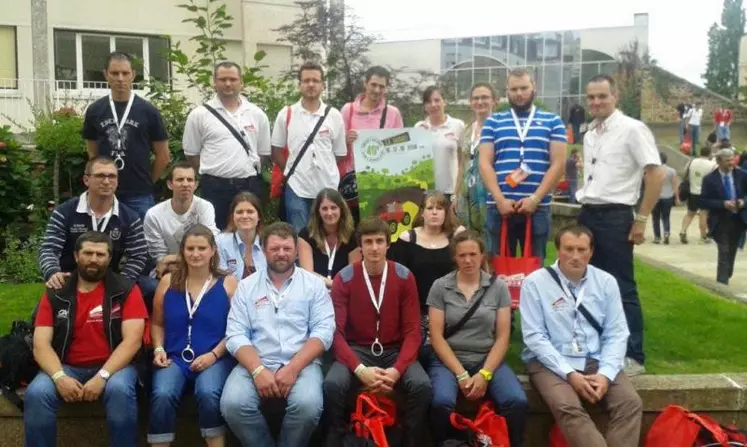 La délégation auvergnate a participé activement au congrès des JA au Mans.