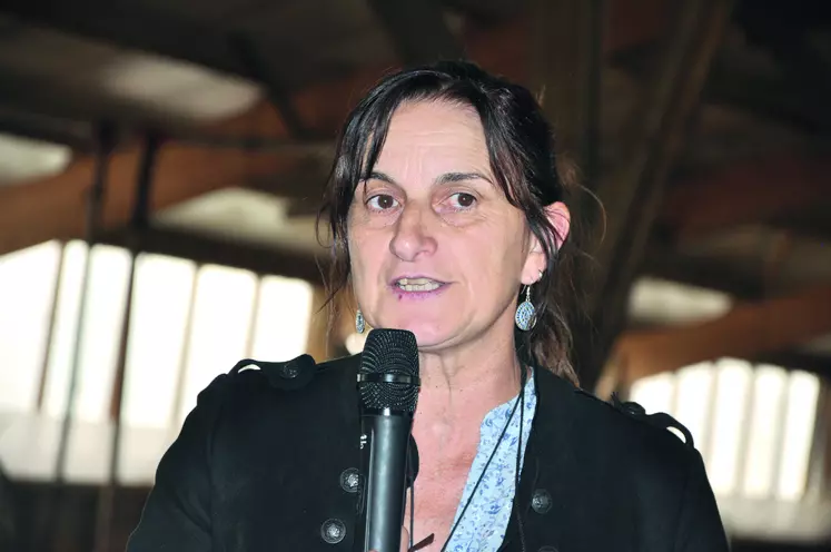 Michèle Boudoin, présidente de la Fédération nationale ovine, est éleveuse dans le Puy-de-Dôme.