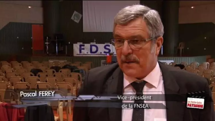 Pascal FEREY vice-président de la FNSEA