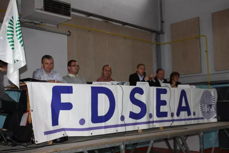 Les responsables du réseau FDSEA se sont réunis à St Paulien.