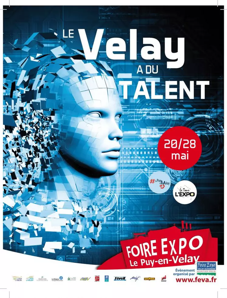 Le Velay a du Talent, c’est le thème de l’édition 2017 de la Foire-Expo. Rendez-vous au coeur du Puy, tous les jours de 10h à 19h30, du 20 au 28 mai.