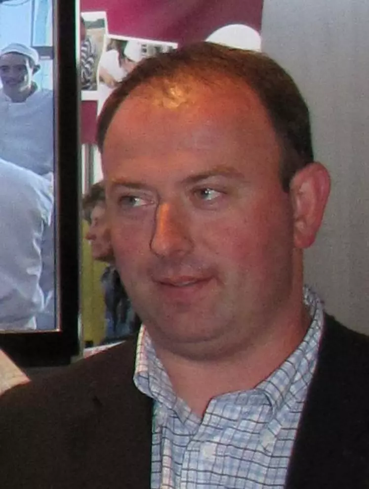 Laurent Duplomb, secrétaire général de la Chambre d'Agriculture de Haute-Loire.