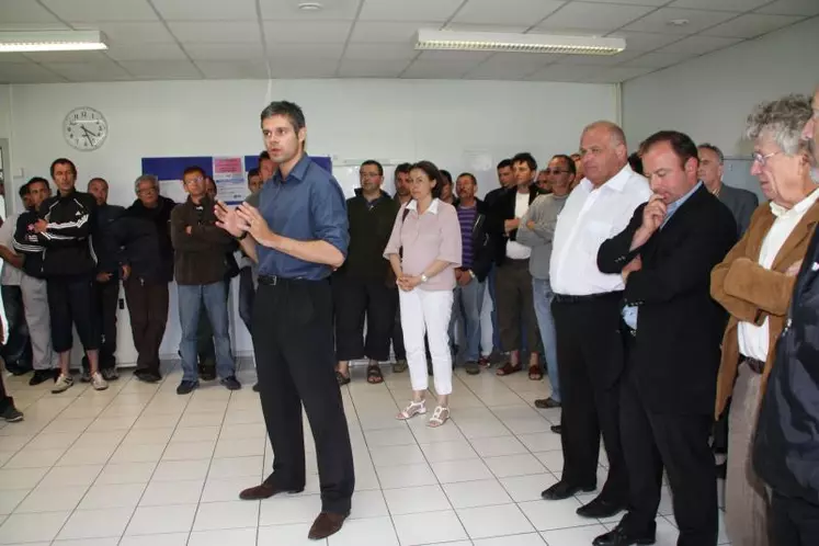 Lundi 8 juin,  les salariés étaient informés de la candidature du groupe Entremont.