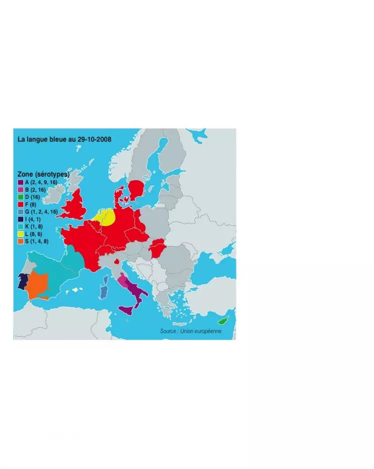 Les zones réglementées en France et en Europe.