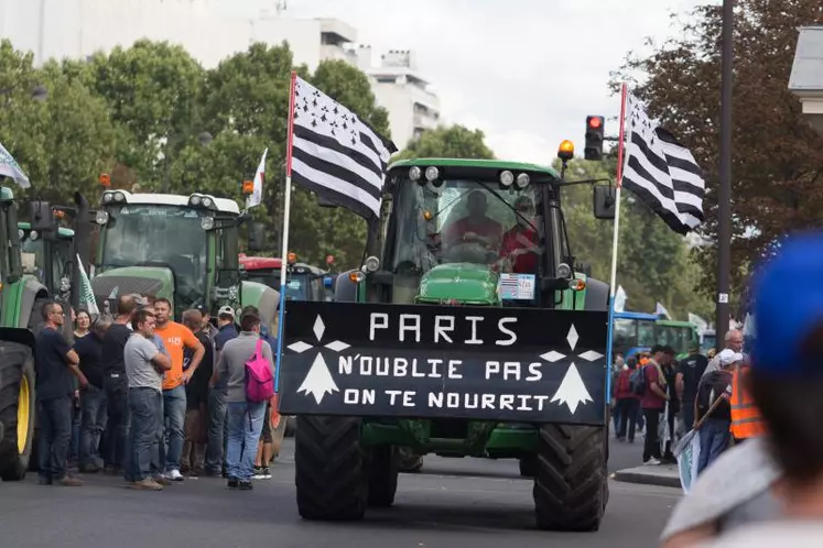 Les 3 (à Paris) et 7 septembre (à Bruxelles), les agriculteurs en détresse se sont mobilisés en force.