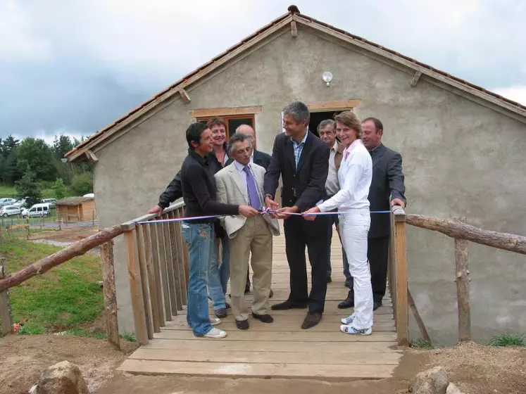 Une inauguration officielle pour cette ferme pas comme les autres.