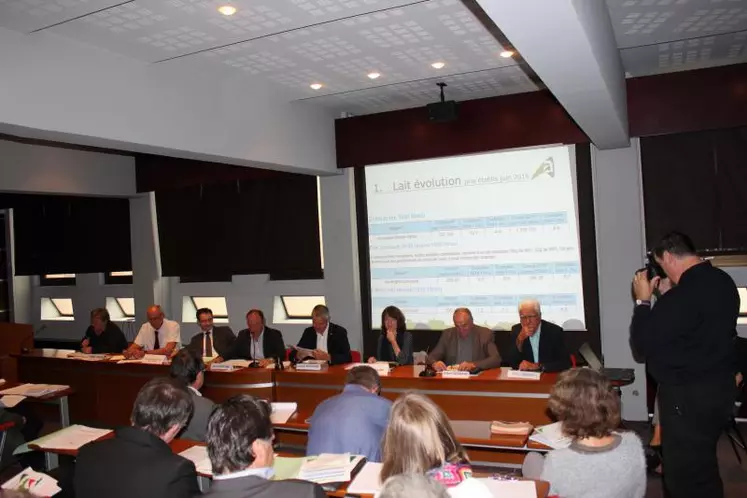 La Région avec Laurent Wauquiez et Émilie Bonnivard, était l’invitée de la dernière session de la Chambre d’Agriculture..