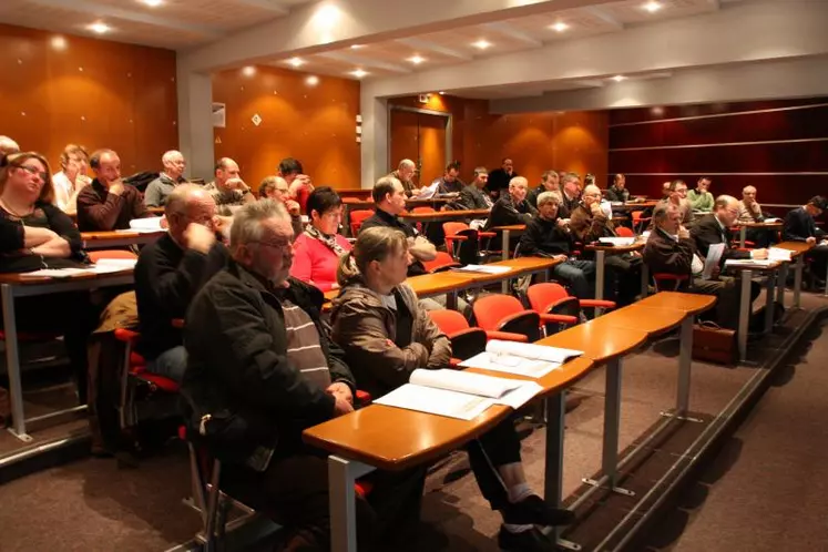 La filière veaux des Monts du Velay-Forez était en AG au Puy-en-Velay le 21 février.