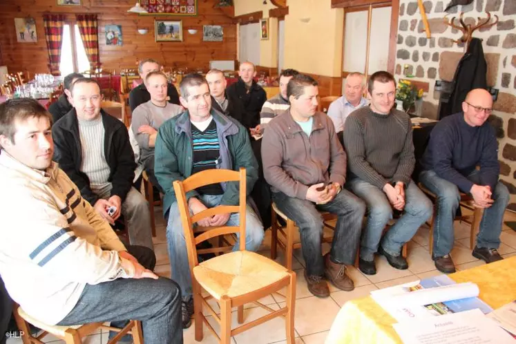 Le groupement des EDT43 s’est réuni le 15 février au Bouchet St Nicolas à la ferme-auberge l’Arrestadou.