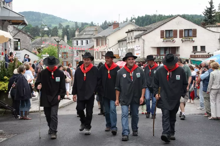 Des éleveurs fiers de leur AOC.