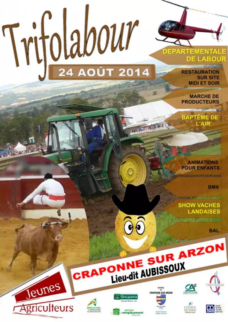 Affiche Trifolabour 2014