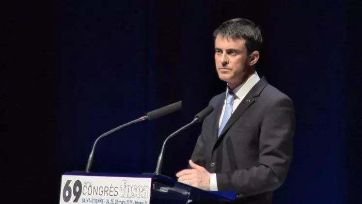 Manuel Valls, Premier Ministre.