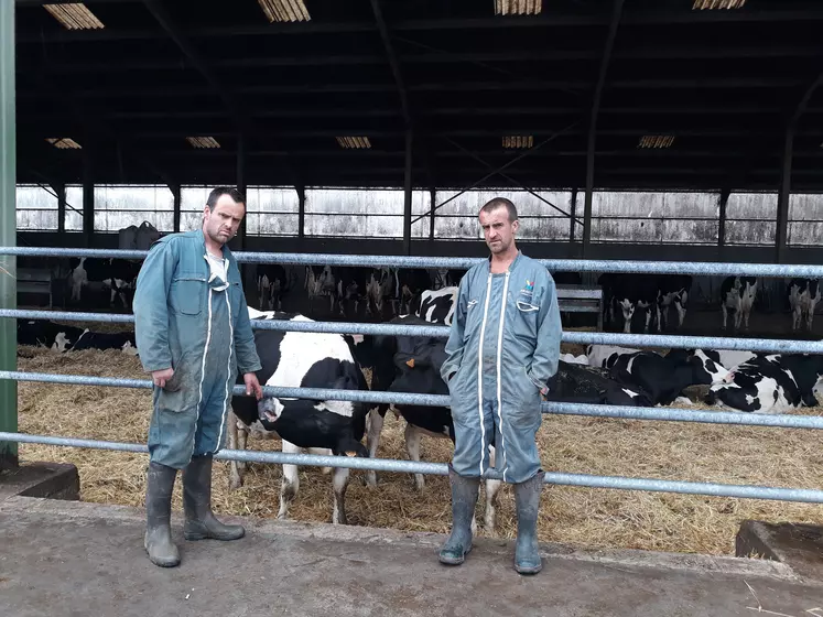 Yannick et Frédéric Salgues sont inquiets pour la santé de leur troupeau.