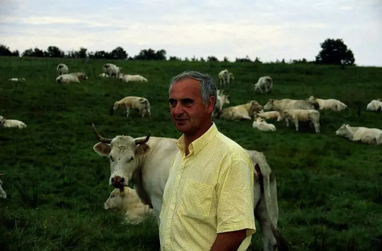 Pierre Chevalier président de la FNB (Fédération nationale bovine).