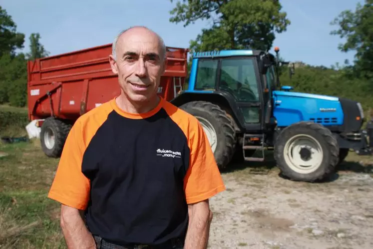 Jean-Philippe Chouvet a arrêté de traire ses vaches le 28 février 2017.