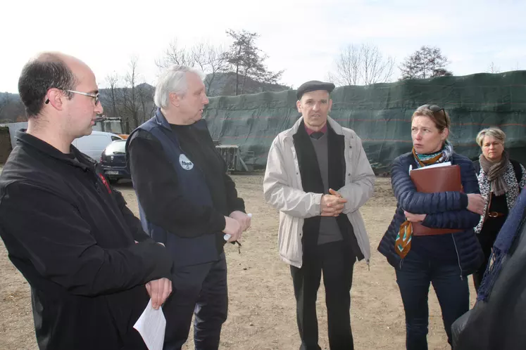 La Sous-préfète a rencontré les agriculteurs du réseau FDSEA-JA à Yssingeaux.