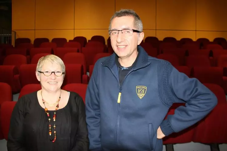 Cathy et Georges Fonton de l’ADOT 43.