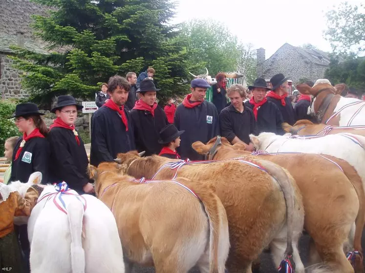 La fête des éleveurs, des bouchers et des restaurateurs autour d'un produit phare sur le Massif, le Fin Gras du Mézenc.