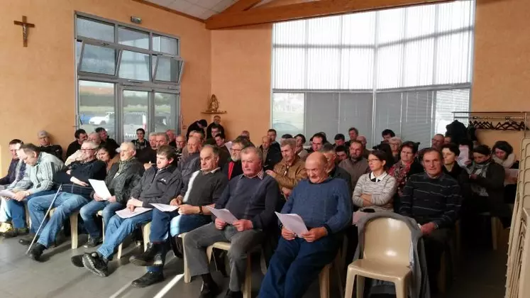 Les éleveurs de chevaux ont assisté en nombre à l’assemblée générale du syndicat à Chaspuzac.