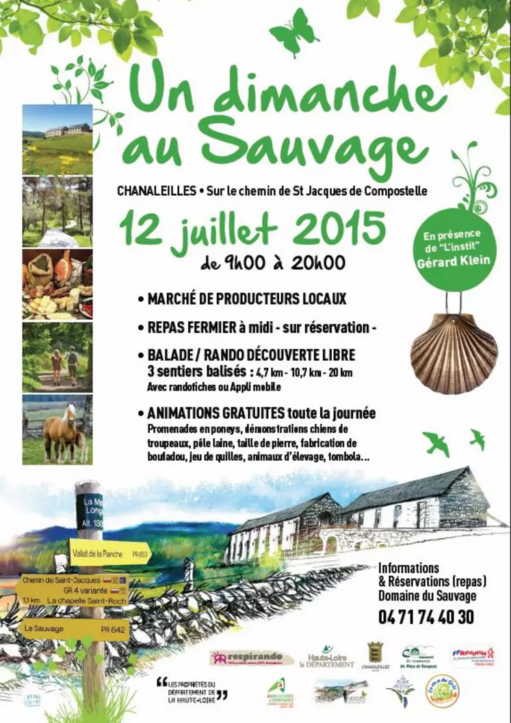 Affiche "un dimanche sauvage"