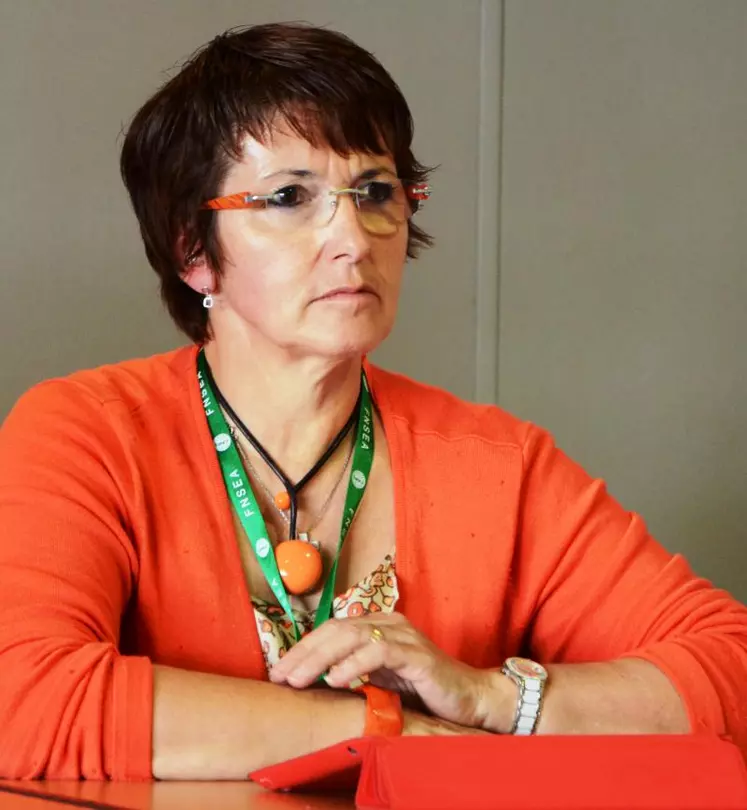 Christiane Lambert présidente de la FNSEA.
