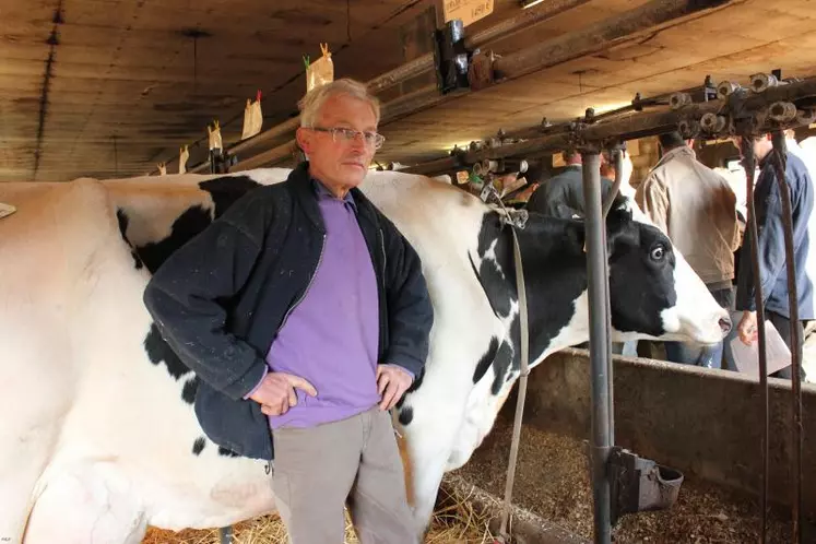 Alain Jouve assistait à cette vente avec une émotion non feinte.