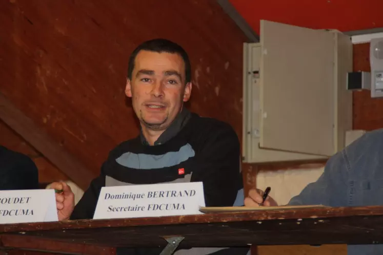 Alain Boudet président de la FDCUMA.