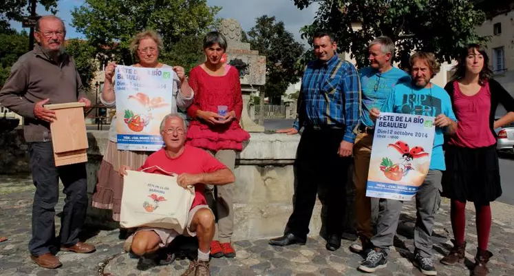 La fête de la bio a été présentée à la presse locale le 30 septembre dernier.