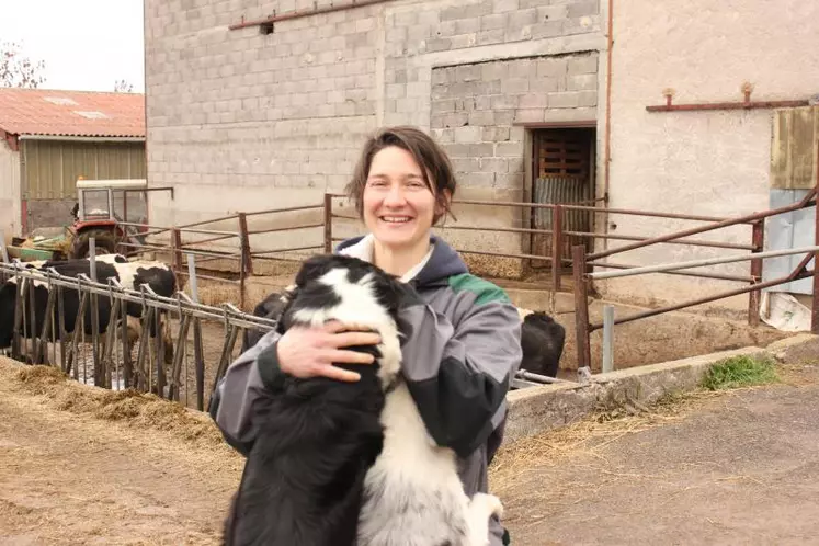 Sa carrière sportive ne l'empêche pas de revenir sur la ferme familiale et d'y faire des projets.