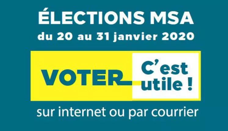 Par internet ou par courrier, votez.