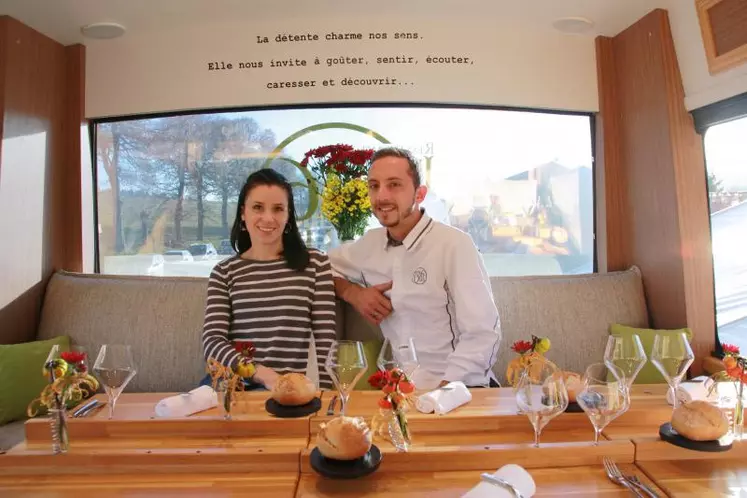 Charles et Mélina prennent soin de régaler “leurs gourmands” avec des produits locaux auvergnats.