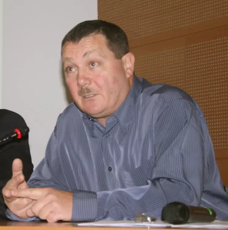 Jacques Chazalet, président de la FRSEA Massif.