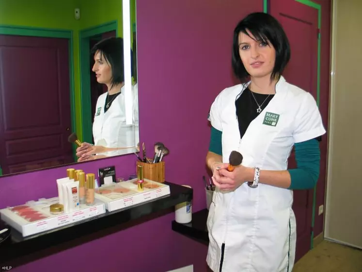 Céline Agrain a ouvert son institut de beauté en juillet 2010.