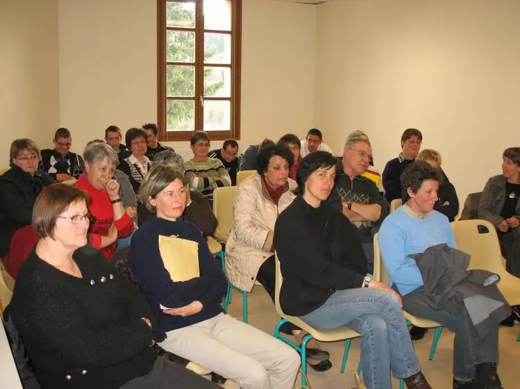 Les agriculteurs et agricultrices qui participaient à cette réunion connaissent désormais un peu mieux cette nouvelle formule d’accueil.